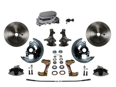 LEED Brakes FC1003-F05 Manual Front Disc Conversion Kit - Adj Valve - Chrome