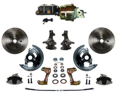 LEED Brakes FC1003-K105 Power Front Disc Kit - 7 in - Adj Valve - Zinc