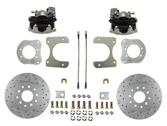 LEED Brakes RC4001X Rear Drum to Disc Brake Conversion Kit - 11 inch Rotor - MaxGrip XDS