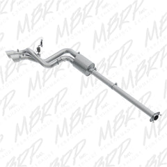 MBRP S5261409 3‑Inch T409 Stainless Cat‑Back Exhaust with Pre‑Axle Dual Outlets
