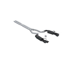 MBRP Exhaust Black-Coated Aluminized Steel 3" Cat-Back Dual Split Rear with Quad Black Tips Street Profile PN. S7280BLK