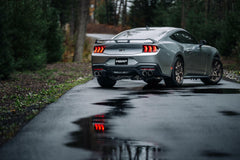 MBRP Exhaust T304 Stainless Steel 3" Cat-Back Dual Split Rear with Quad Tips Valve Delete Race Profile PN. S7282304