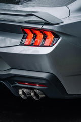 MBRP Exhaust T304 Stainless Steel 3" Cat-Back Dual Split Rear with Quad Tips Valve Delete Race Profile PN. S7282304