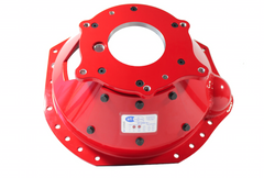 McLeod Aluminum Bellhousing with Titanium Liner, GM SBC, BBC, LS-X, SFI 6.1 with Block Plate 8530T