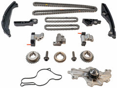 Melling 3-1049SCWP Stock Replacement Engine Timing Chain Kit with Water Pump