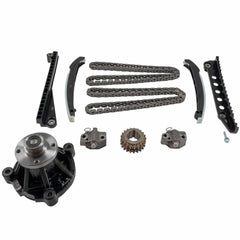 Melling 3-391SCCWP-1 Stock Replacement Engine Timing Chain Kit with Water Pump