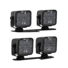 Mishimoto BNLT-BR-21-DT4SU Borne Off-Road Direct-Fit Ford Bronco Ditch Light Set (4) 3X3 Spot Upfit BNLT-BR-21-DT4SU