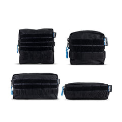 Mishimoto BNMP-B-001 Borne Off-Road Molle Pouch Set 4-Pack BNMP-B-001