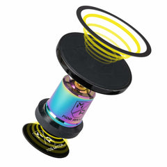 Mob Armor MobNetic Maxx .MS CHROME Finish Non-Charging MagSafe Magnetic Phone Mount PN. MOBN-MX-E-MC-MS