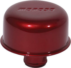 Moroso 68718 Breather, Push In, Red Powder Coat