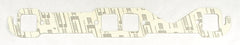 Mr. Gasket 150C EXH GSKT SB CHEV SQ PORT