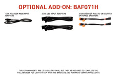 Morimoto BANGER FOG BRCKTS TYPE F3 HARN BAF071H