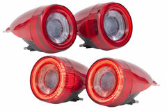 Morimoto XB LED Tail Lights: Ferrari F430 (05-10 / Red Lens / Set) LF356