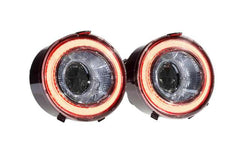 Morimoto XB LED Tail Lights: Corvette C6 (05-13 / Smoked Lens / Set) LF466