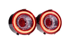 Morimoto XB LED Tail Lights: Corvette C6 (05-13 / Red Lens / Set) LF467