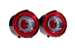 Morimoto XB LED Tail Lights: Corvette C6 (05-13 / Red Lens / Set) LF467
