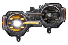 Morimoto XB LED Headlights: Ford Bronco (21+ / Amber DRL / Set) LF497-A