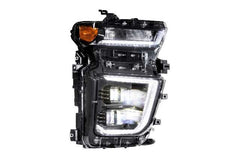 Morimoto XB Hybrid LED Headlights: Chevrolet Silverado HD (20-24 / Set) LF546