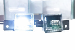 Morimoto XB LED License Plate Lights: Chevrolet Silverado (14-18 / Set) LF71207