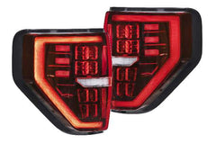 Morimoto XB LED Tail Lights: Ford F-150 (09-14 / Red Lens / Set) LF720