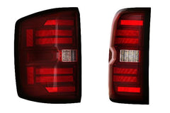 Morimoto XB LED Tail Lights: Chevrolet Silverado (14-19 / Red Lens / Set) LF728