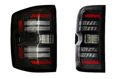 Morimoto XB LED Tail Lights: Chevrolet Silverado (14-19 / Smoked Lens / Set) LF729