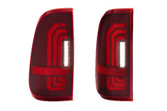 Morimoto XB LED Tail Lights: Ford Super Duty (99-16 / Red Lens / Set) LF732