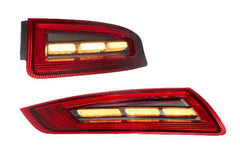 Morimoto XB LED Tail Lights: Porsche 911 997.1 (05-08 / Red Lens / Set) LF740