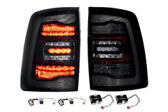 Morimoto XB LED Tail Lights: Ram HD (19+ / Smoked Lens / Set) LF753