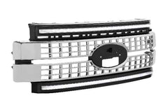 DISCONTINUED - Morimoto XBG LED Grille: Ford Super Duty (17-19 / Chrome / White DRL) XBG07
