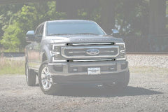 Morimoto XBG LED DRL Grille Inserts: Ford Super Duty Platinum (20-22 / White DRL / Set) XBG25