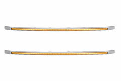 Morimoto XBG LED DRL Grille Inserts: Ford Super Duty Platinum (20-22 / Amber DRL / Set) XBG26