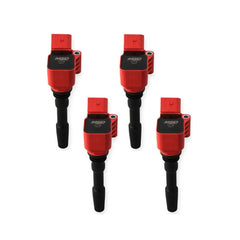 MSD Performance 87164 Coil, 13-18 VW / Audi 4 Cyl, 4-Pack, Red
