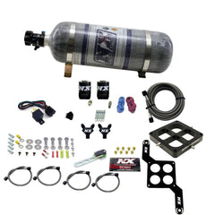 Nitrous Express Dominator Billet Crossbar Pro Power (100-200-300-400-500HP) with Composite Bottle 60547-12