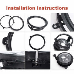 ODX BRACKET FOR 7 inch SEALED BEAM LEDSB7BRAK