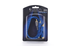 ORION RCA Y ADAPTER 1 FOOT 2 MALE 1 FEMALE CRY2M