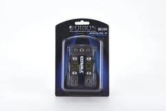 ORION MINI ANL POWER DISTRIBUTION BLOCK ONE 4/8 IN AND TWO 4/8 GAUGE OUPUT NICKEL FINISH DBF1424