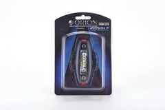 ORION MINI ANL FUSE HOLDER 4/8 GAUGE IN/OUT WITH ADAPTOR AND 100A FUSE INCLUDED NICKEL FINISH FHMF100