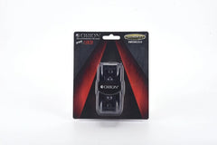 ORION MINI ANL FUSE HOLDER 0/2 GAUGE IN/OUT WITH ADAPTOR AND 150A FUSE INCLUDED NICKEL FINISH OWFHM1010