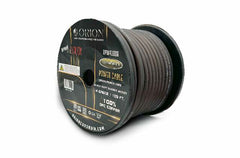 ORION 4 Gauge 100% OFC Power Wire 100ft Pure Copper Amp Battery Cable (Black) XPW4100B