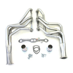 Patriot Exhaust H8047-1 67-87 GM F, G, A Body SBC Long Tube Slvr
