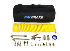 Pacbrake Onboard Air with 1/2 Gallon Air tank W/Air Compressor Air Tank Fittings HP10163-AL
