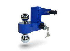 Pacbrake Ball Mount 2 Inch Shank 4 Inch Drop Blue HP10460-2