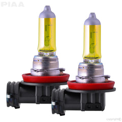 PIAA 22-13408 H8 Solar Yellow Twin Pack - 2500K - 12V 35W