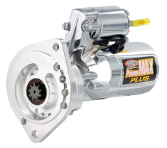 Powermaster 19000-4 Starter PowerMAX Plus w/billet black 2 Ear Mounting