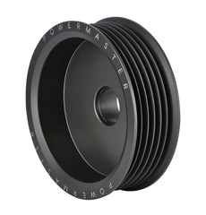 Powermaster 3 in. 6-Groove Alternator Pulley, Hardcoat 196