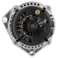 Powermaster 220 Amp AD244 Alternator for GM, 3 in. 6-Groove Underdrive Pulley, 1-Wire or OE Hookup, Natural Finish 482373