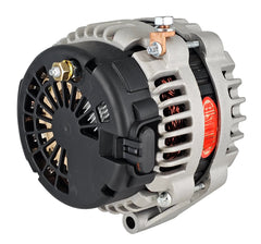 Powermaster 220 Amp AD244 Alternator for GM, 3 in. 6-Groove Underdrive Pulley, 1-Wire or OE Hookup, Natural Finish 482373