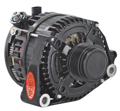 Powermaster 245 Amp Denso Alternator for GM 2014-2019, Decoupler Pulley, 1-Wire, Black Finish 51794-1