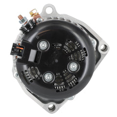 Powermaster 245 Amp Denso Alternator, 6-Groove Pulley, 1-Wire, Polished Finish 68550-1
